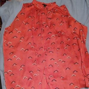 Ann Taylor Red Blouse